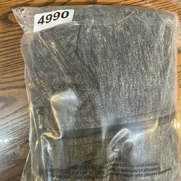 Eddie Bauer Sweater Mens Extra Large Gray 1/4 Zip Pullover Outdoor Golf Hiking - Picture 12 of 12